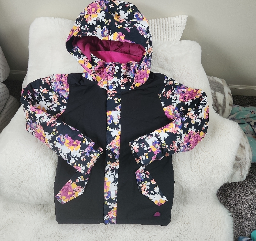 Burton Floral Ski Coat Floral Size M 10/12